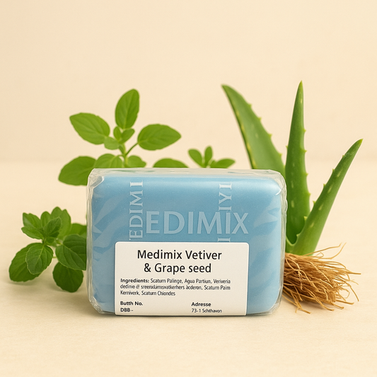 Medimix Vetiver & Grape Seed tvål utan kartong