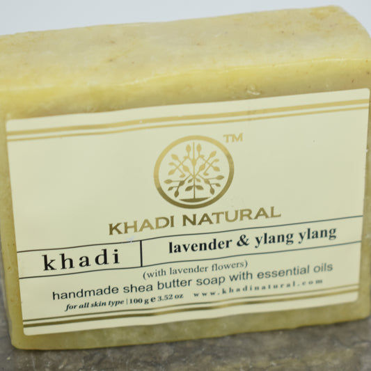 Khadi Natural Butter Soap Lavender & Ylangylang 100 g