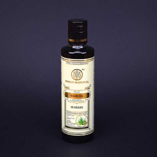 Khadi Natural 18 Herbs Hårolja 210 ml