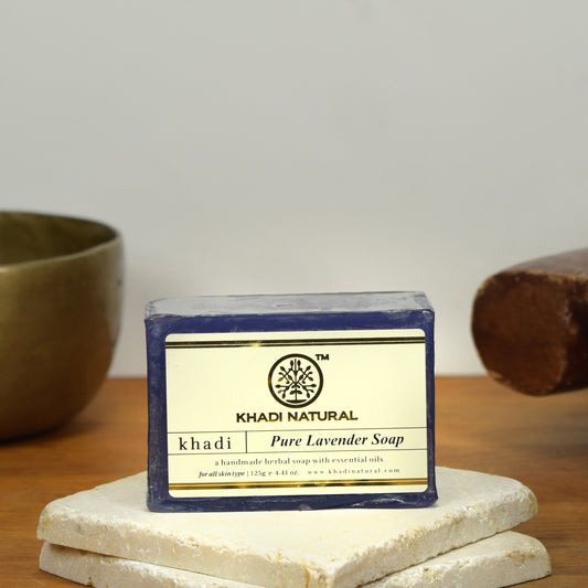 Khadi Natural Pure Lavender Soap 125 g