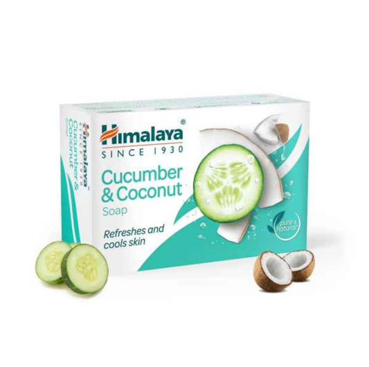 Himalaya Cucumber & Coconut - ayurvedisk fast tvål, 75 g