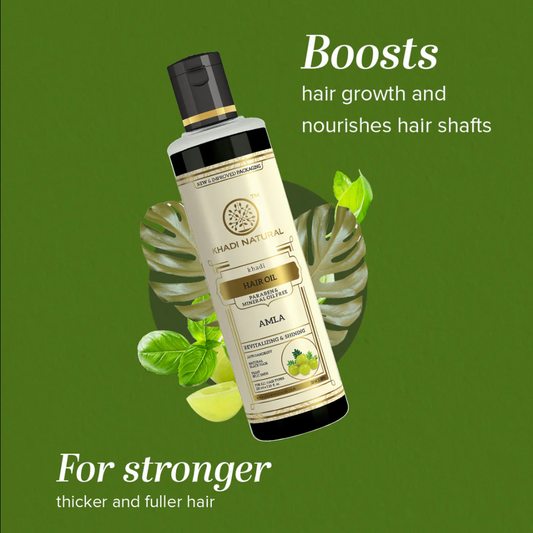 Khadi Natural Pure Amla Hårolja 210 ml
