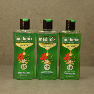 3 Medimix Bodywash 18 herbs - Ayurvedisk duschtvål