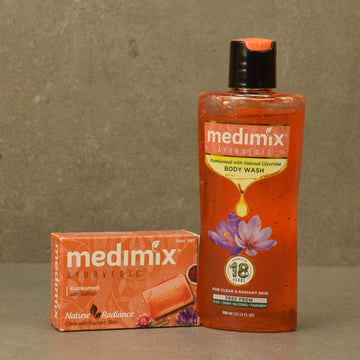 Medimix Kumkumadi duschtvål + fast tvål