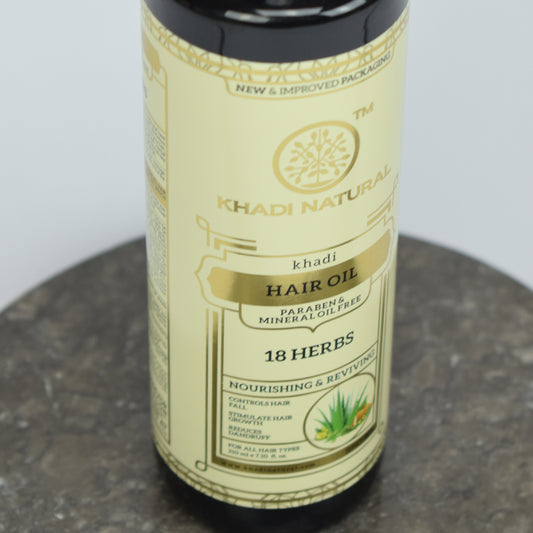 Khadi Natural 18 Herbs Hårolja 210 ml