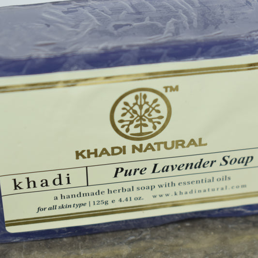 Khadi Natural Pure Lavender Soap 125 g