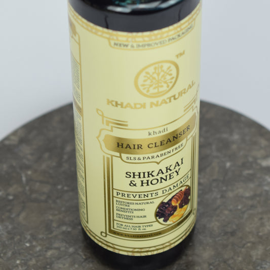 Khadi Natural Hair Conditioner Shikikai & Honey 210 ml