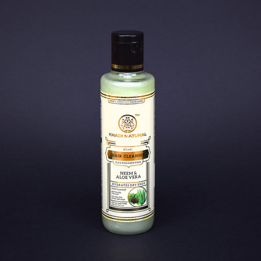 Khadi Natural Shampoo Neem & Aloevera 210 ml