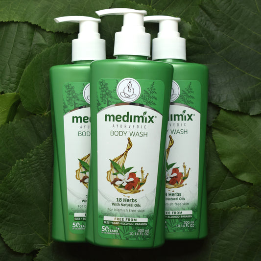 3 Medimix Bodywash 18 herbs - Ayurvedisk duschtvål