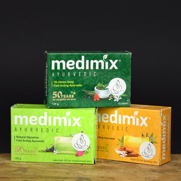 Tre tvålar från Medimix